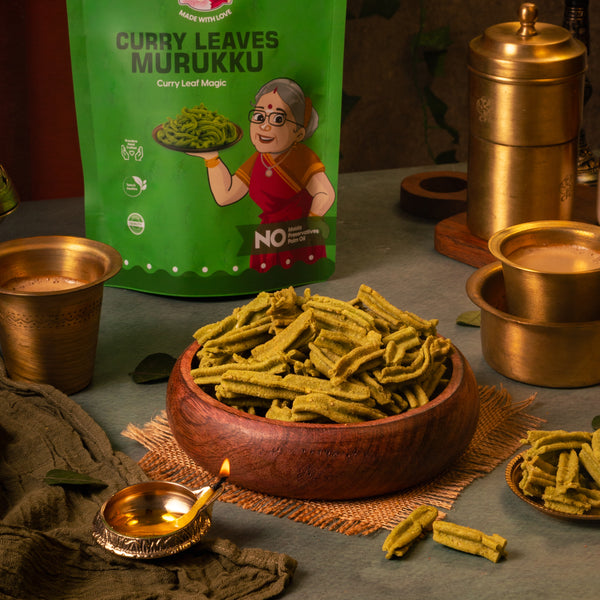 Curry Leaves Murukku